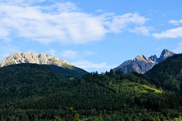 Tiroler Berge im Sommer