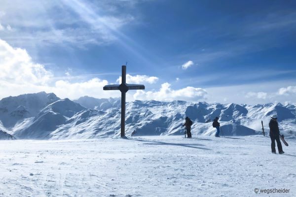 Axamer Lizum Hoadl Gipfelkreuz